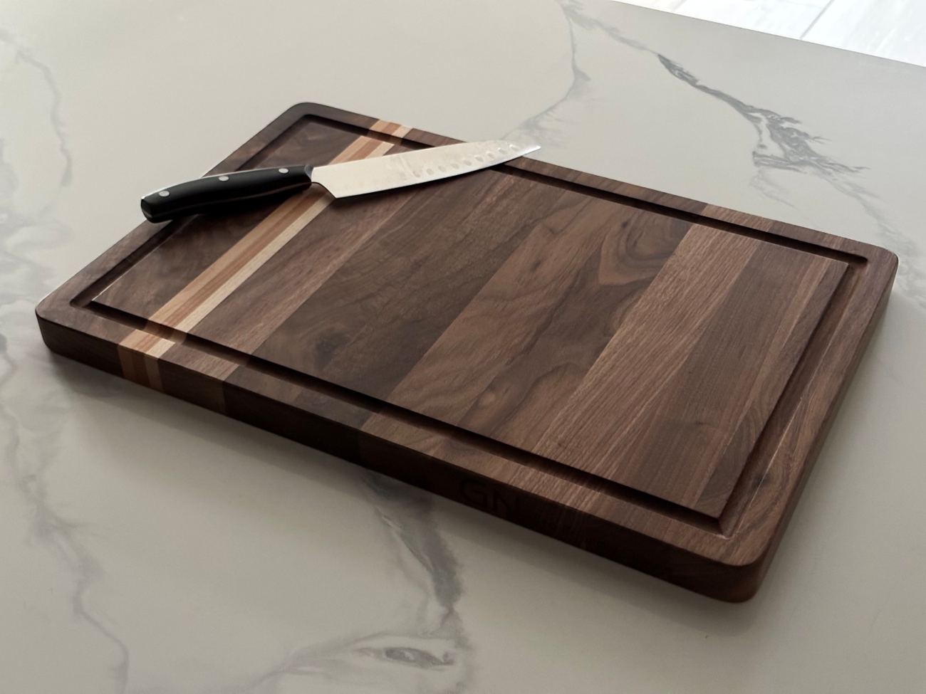 Brazilian black walnut cutting board